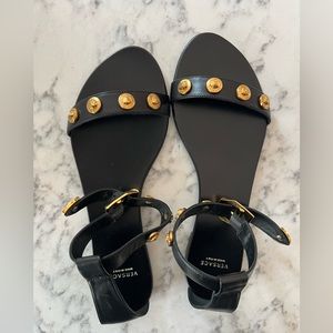 Versace Sandals Black Size 8.5 LIKE NEW/EUC